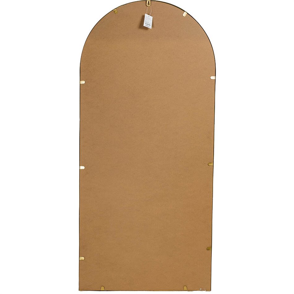 Mirror Baralla, gold foll, 60x2.5x130cm