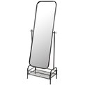 Mirror Balla, black, 68x35x179cm