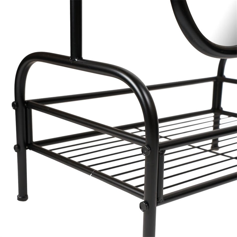 Mirror Balla, black, 68x35x179cm