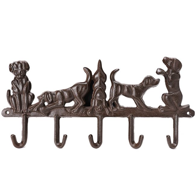 Hanger 5 dogs, 36x14cm