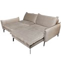 Sofa Weglossy, right, Riviera 16, 226x105-162x88cm