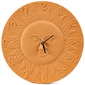 Sun clock, terracotta, D30cm