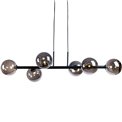 Ceiling lamp Rade II, smoke, L110x35xH50cm, G9x6 