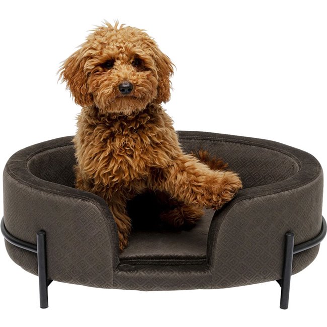 Dog/cat bed Dream Day, grey, H24x61x42cm