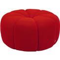 Strool Peppo Lounge, red,  H41  D80cm