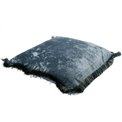Pillow Java, blue, velvet, 50x50cm