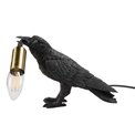 Laualamp Crow with lamp, E14, 24.5x8.5x17cm