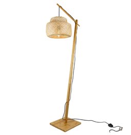 Floor lamp Liby, nat, H173cm