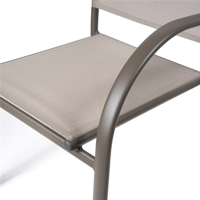 Chair Piazza, nut, 56x65x88cm