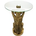 Side table Monkey wild, D40 H52cm