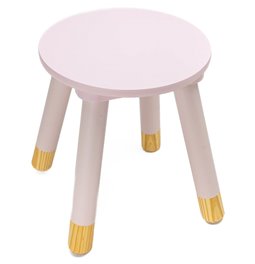 Stool Sweet, pink, H24cm