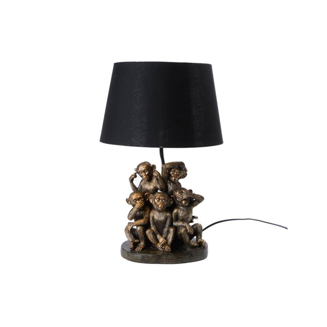 Decorative table lamp Five orangutan , 31.0x31.0x48.0cm