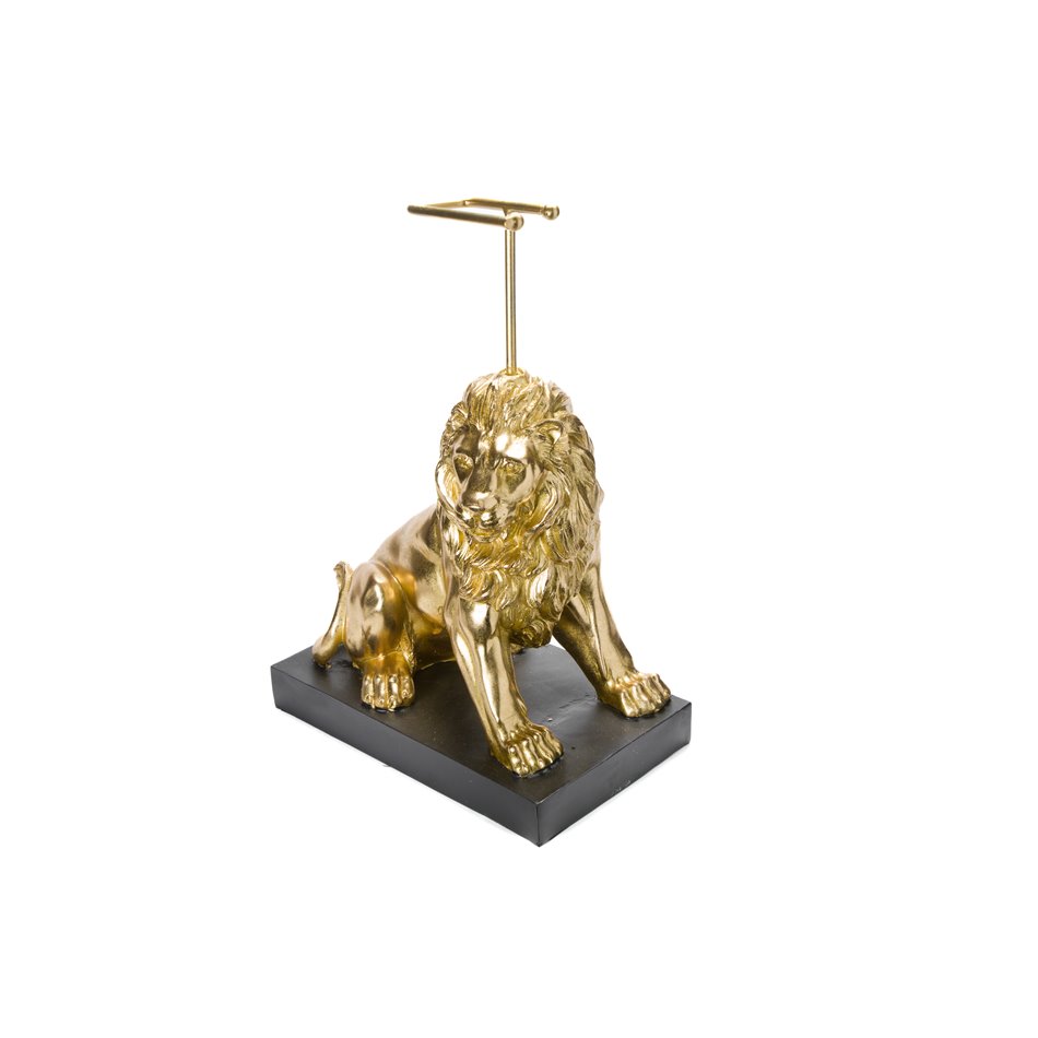 Decorative paper roll holder Lion, 58x41x23.5cm