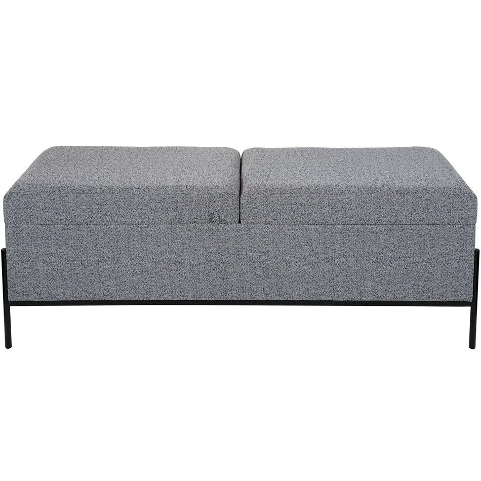 Pink koos hoiukastiga Matilda, hall, 83x40x43cm