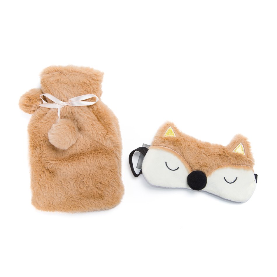 Hot water bottle Fox, 280ml, H21x13.5x5cm
