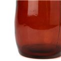 Vase Bottle Recyc, amber, glass, H35cm D14cm