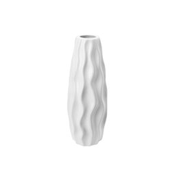 Vase Galatro, white, 29x11cm