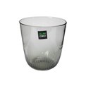 Tumbler glass Sangro grey, H9, D9cm