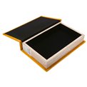 Book box Lion S, velvet, gold, 26x17x5cm