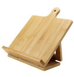 Bamboo receipe book holder, 25x21cm