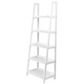 Bookcase Wally II, white, 63x40x180cm