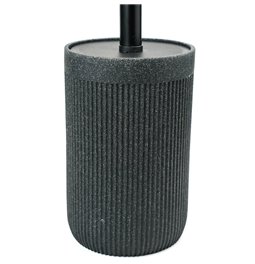 Toilet brush Androise Onyx, H40,2xD9,5cm