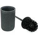 Toilet brush Androise Onyx, H40,2xD9,5cm