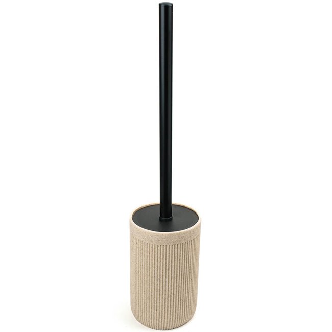 Toilet brush Lin Onyx, H40,2xD9,5cm