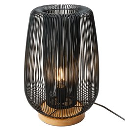 Table lamp  Noda, melna, H40.5cm