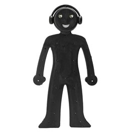 Booklight Android, black, silicone 2xCR1220