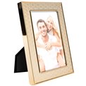Photo frame Mairos, gold tone steel, 10x15cm