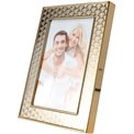 Photo frame Mairos, gold tone steel, 10x15cm