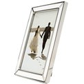 Photo frame Makitta, nickel (silver tone) steel, 10x15cm