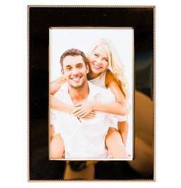 Photo frame Mallia, gold tone, steel, 10x15cm