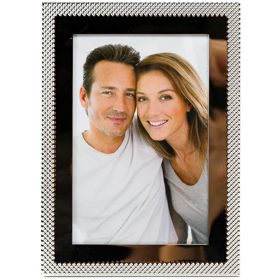 Photo frame Malmo CL, nickel (silver tone) steel