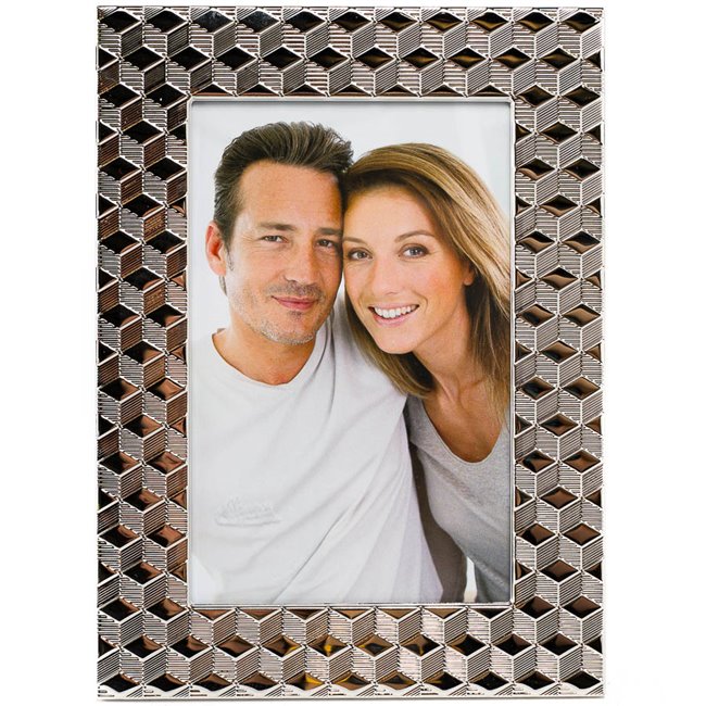 Photo frame Malton CL, nickel (silver tone) steel