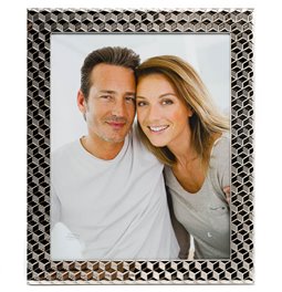 Photo frame Mandello, nickel (silver tone) steel