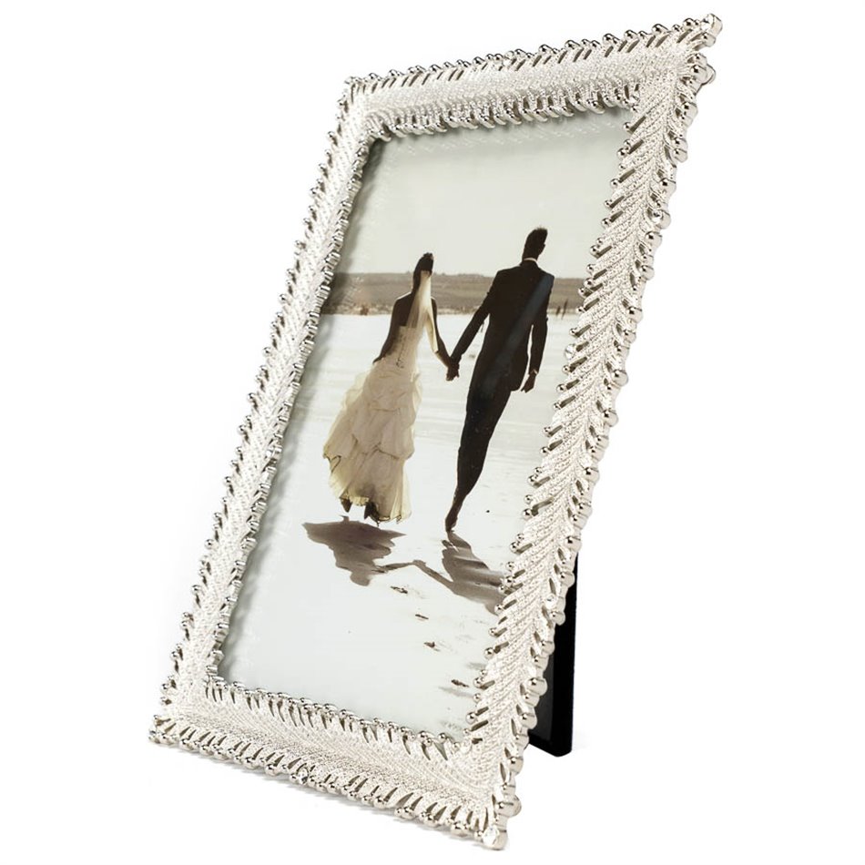 Photo frame Mango, nickel (silver tone) steel, 3x18cm   