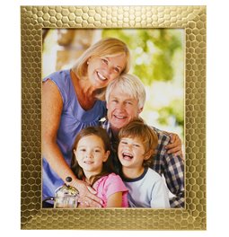 Photo frame Parola, gold tone, 20x25cm