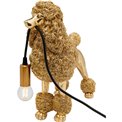 Table lamp Animal Poodle, zelta, H32x34x15.5cm, E27 40W