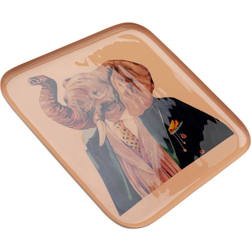 Tray Ego Elephant, 27x27cm