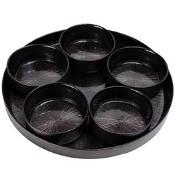 Apetizer set Astra, D34x H5cm