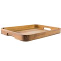 Tray Restaurant gourmet, acacia, 38x27.8x3.6cm
