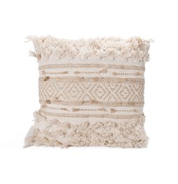 Decorative pillow 3D Pompons, 45x45cm