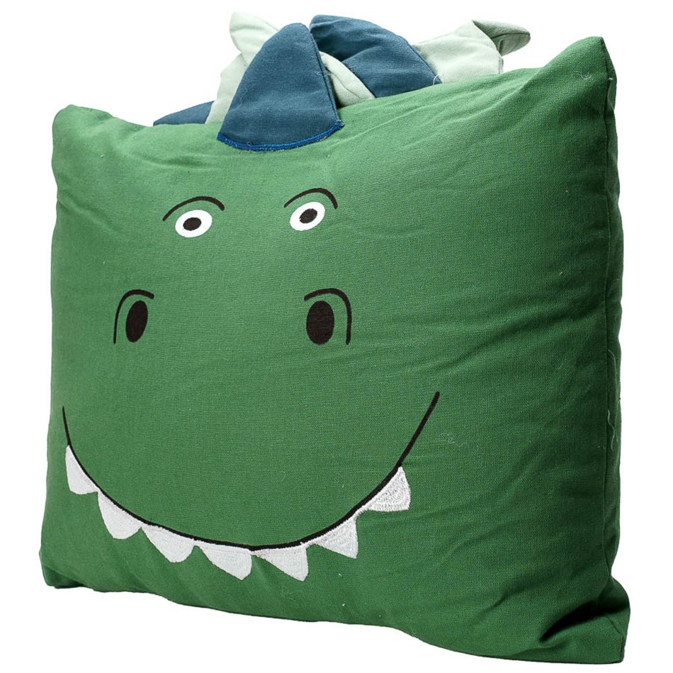 Cushion Dino Head, 40x10xH40cm