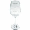 Wine glass  Good day, Bad day, Dont even ask.,420 ml, 22.5cm