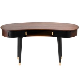 Writing desk, mango wood/metal, 78x150x56cm