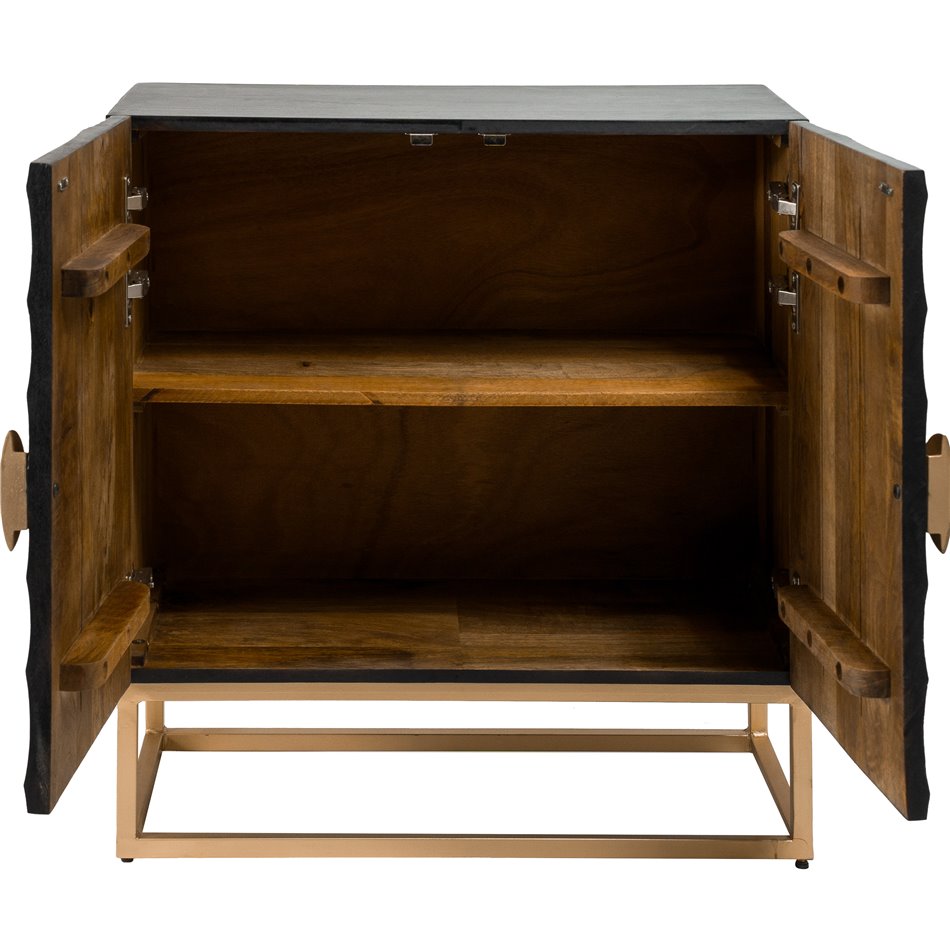 Compact Bailey, mango wood, 76x36x71cm