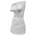 Umbrella stand Female body, white, 53x30x19cm