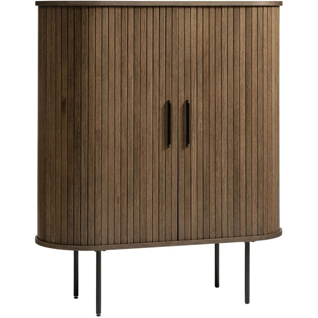 Cabinet Nola, oak veneer/MDF, H118x40x100cm